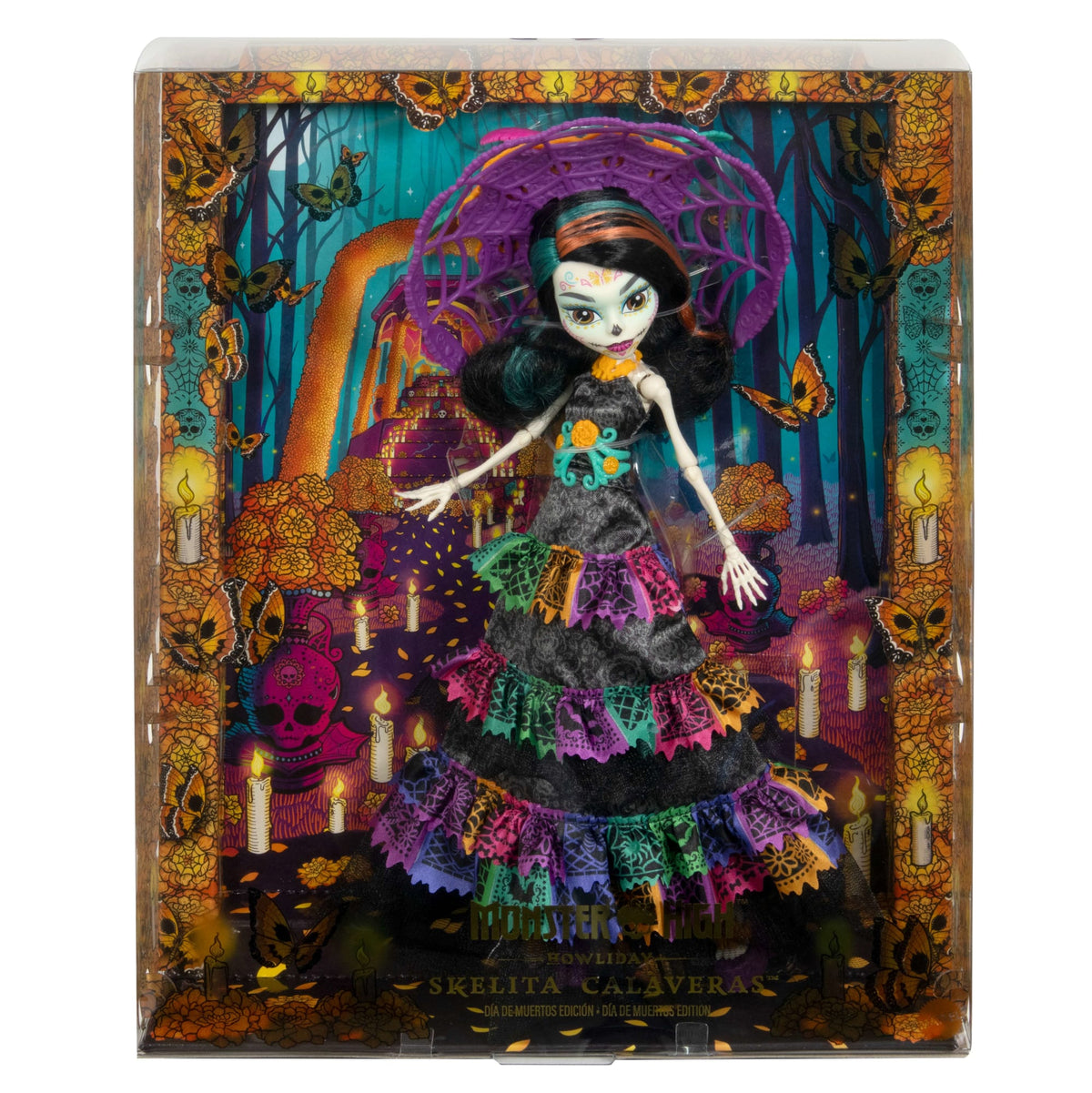Monster High Skelita Calaveras Howliday Collectible Doll, Día De Muertos 2024
