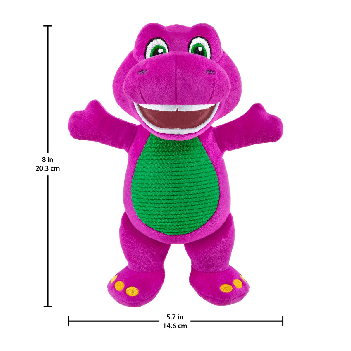 Fisher-Price Barney's World Plush Character Toy Collection For Toddlers & Kids, Styles May Vary