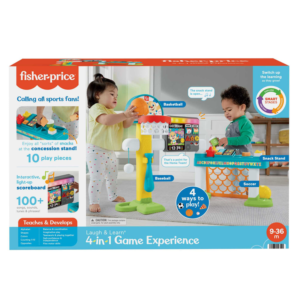 Fisher-Price Laugh & Learn 4-in-1 Game Experience