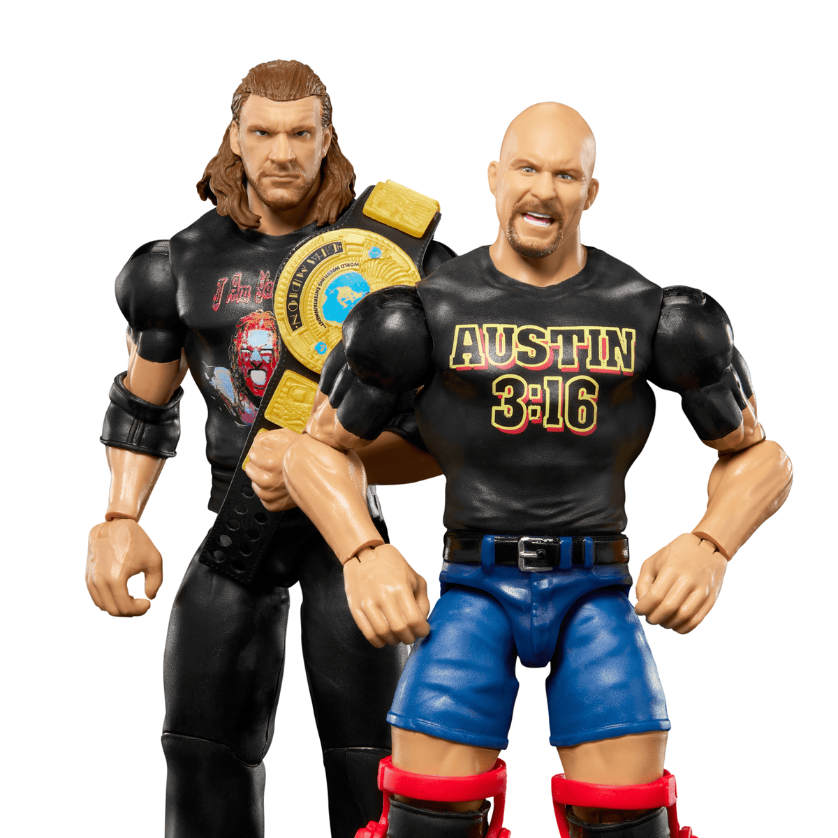 WWE Championship Showdown Stone Cold Steve Austin & Triple H 2-Pack