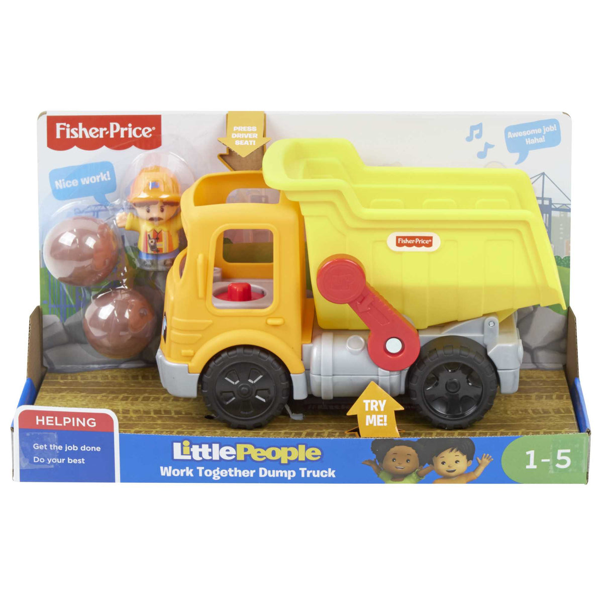 Fisher-Price Little People Work Together Dump Truck