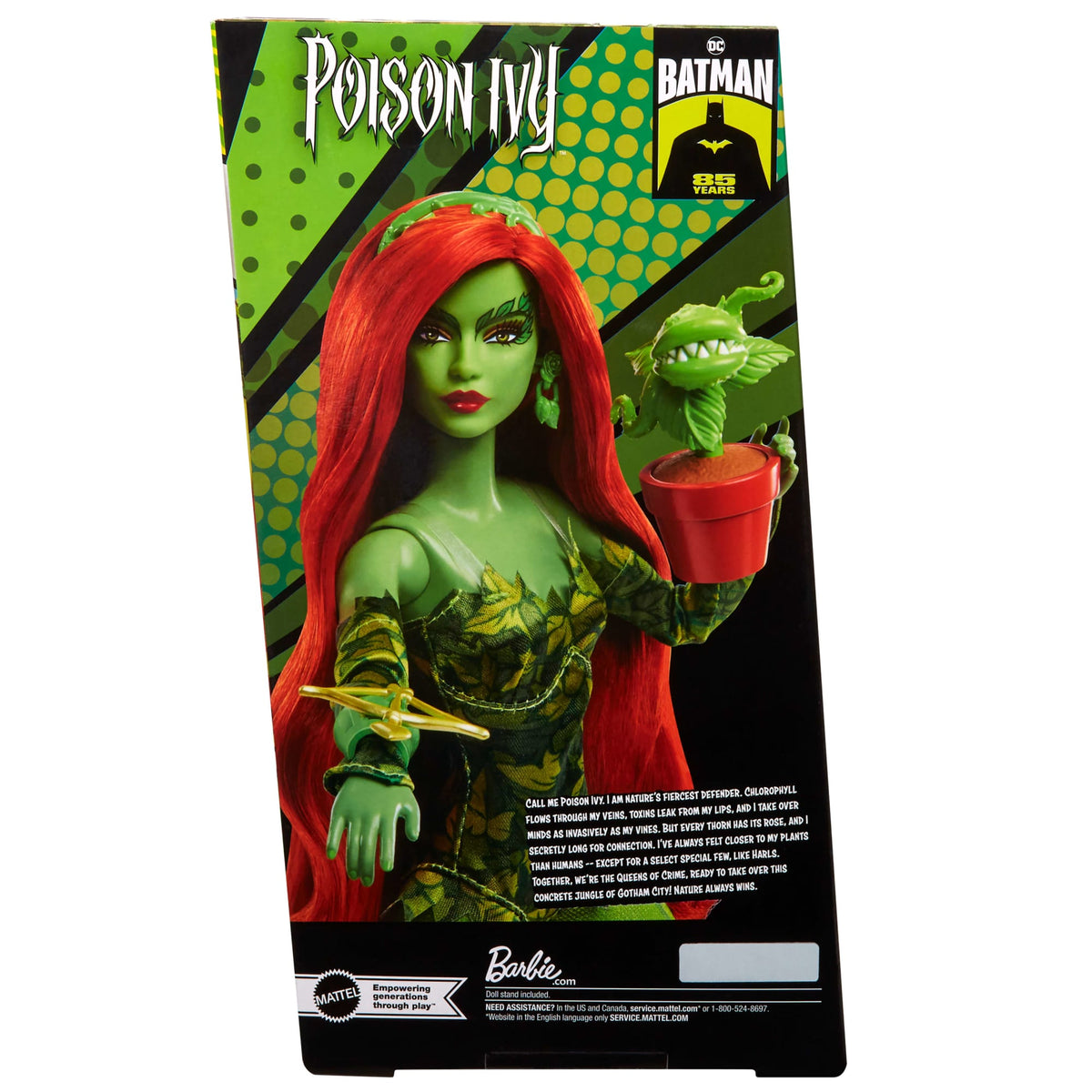 Barbie Signature Poison Ivy Collectible Doll With Posable Body And Iconic Outfit, & Accessories