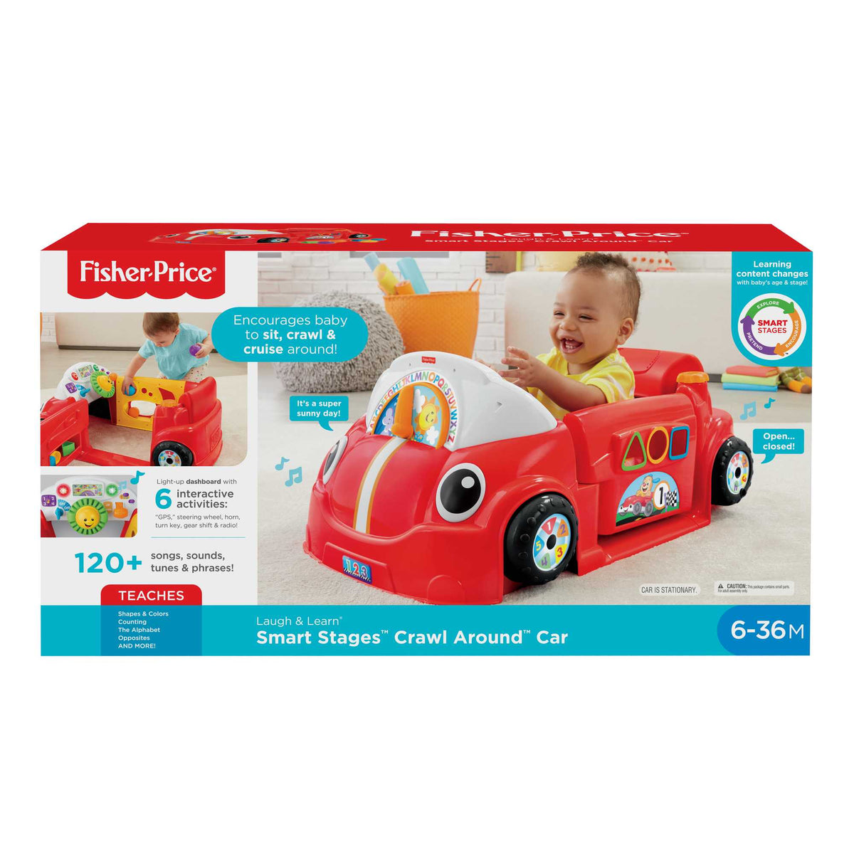 Fisher-Price Laugh & Learn Crawl Around Car