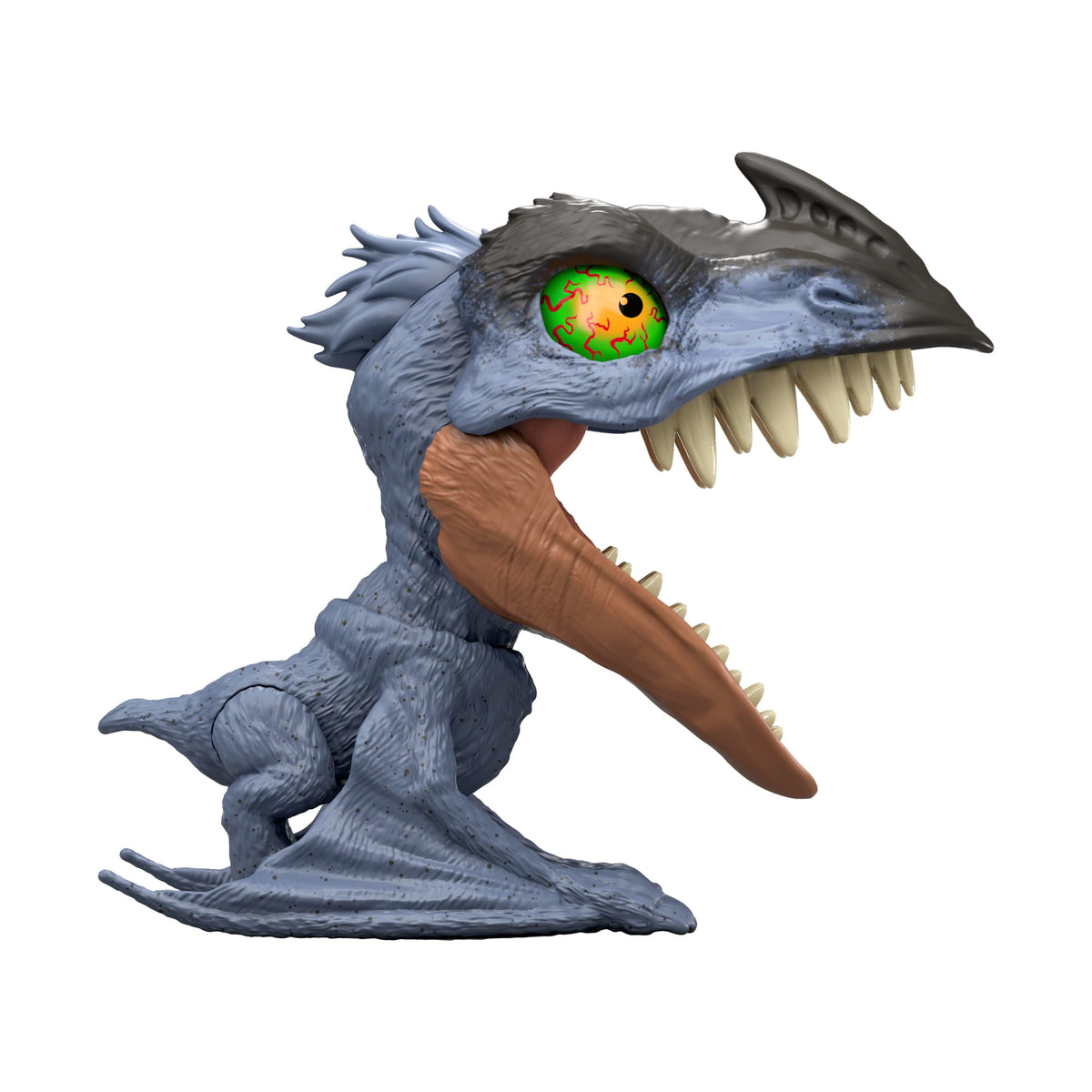 Jurassic World Mighty Little Biters Dinosaur Toy With Bite Action, Eye Change, Collectible Figure