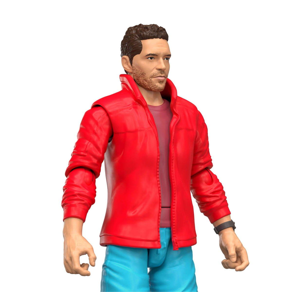 Jurassic World Rebirth Reuben Delgado & Parasaurolophus Figures Pack, 3.75-Inch Scale