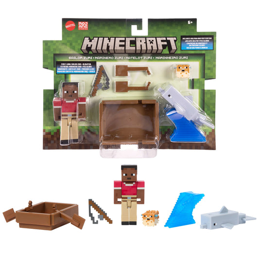 Minecraft Vanilla Figura de Acción Zuri