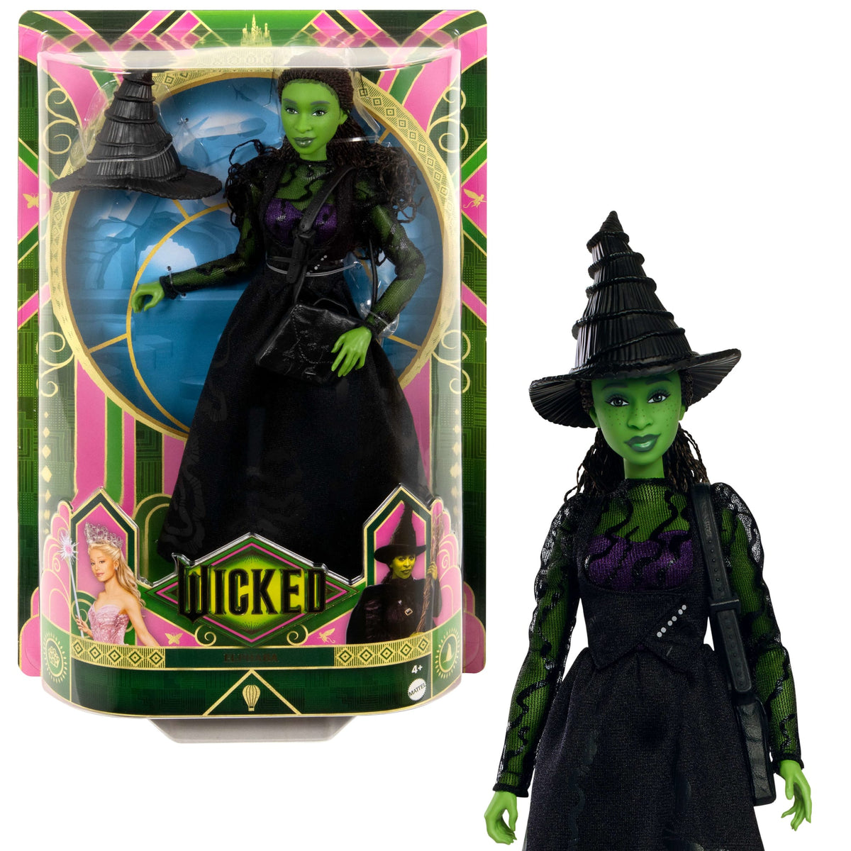 Universal Pictures’ Wicked Elphaba Fashion Doll With Removable Fashions & Accessories