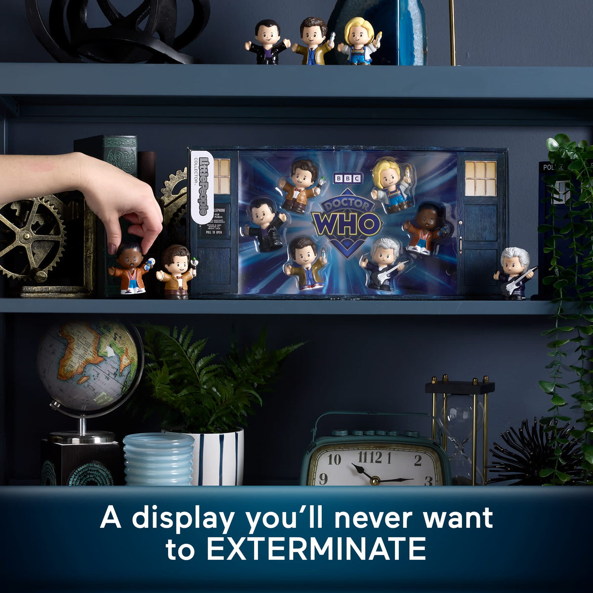 Little People Collector Doctor Who Tv Series Special Edition Set For Adults & Fans, 6 Figures