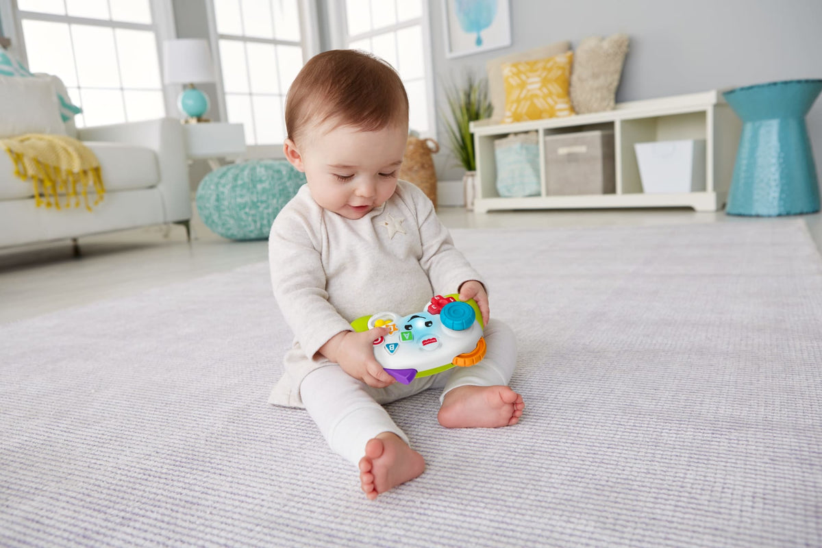 Fisher-Price Ríe y Aprende Juguete para Bebés Control Juega Y Aprende Conmigo
