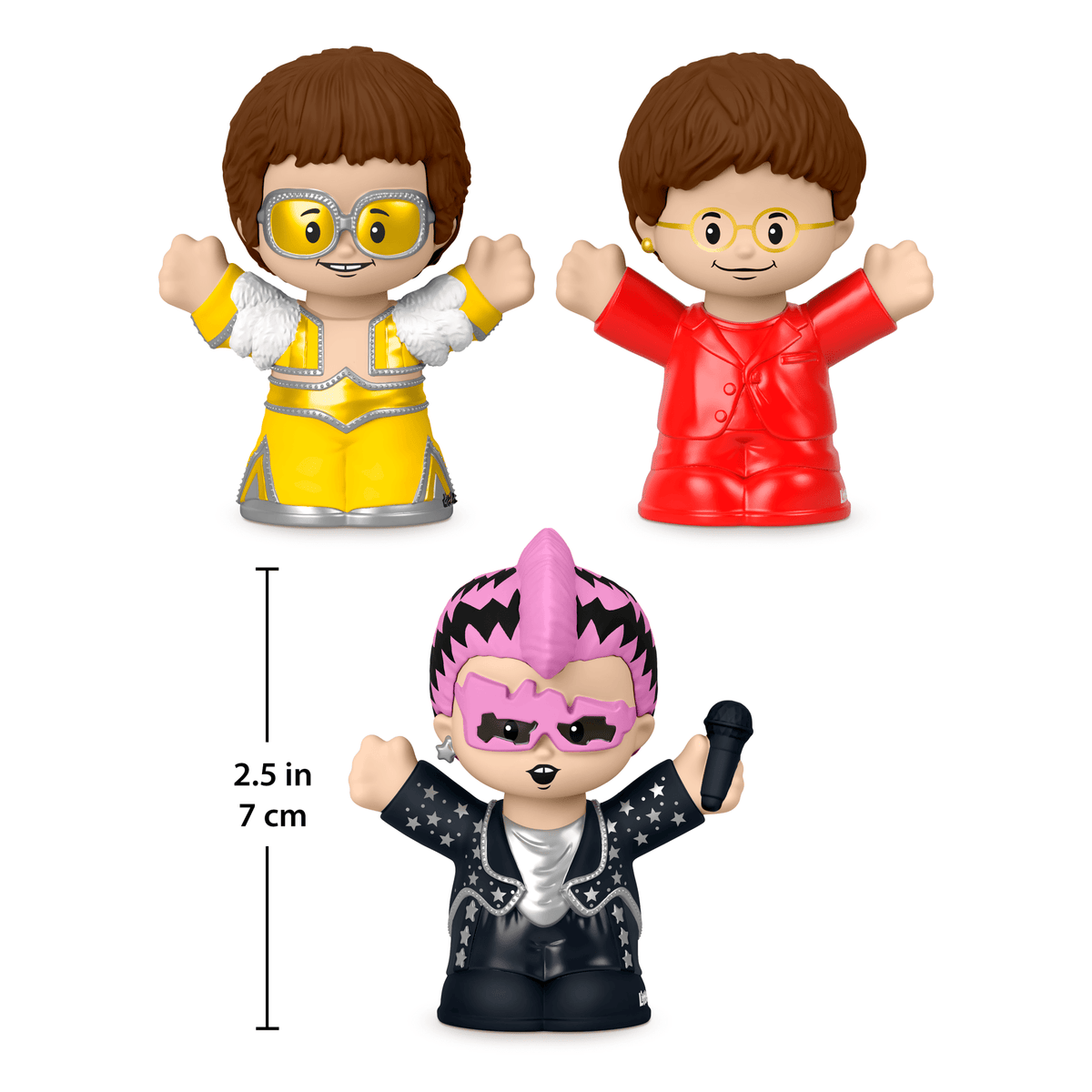 Little People Collector Elton John Special Edition Set For Adults & Fans, 3 Figures