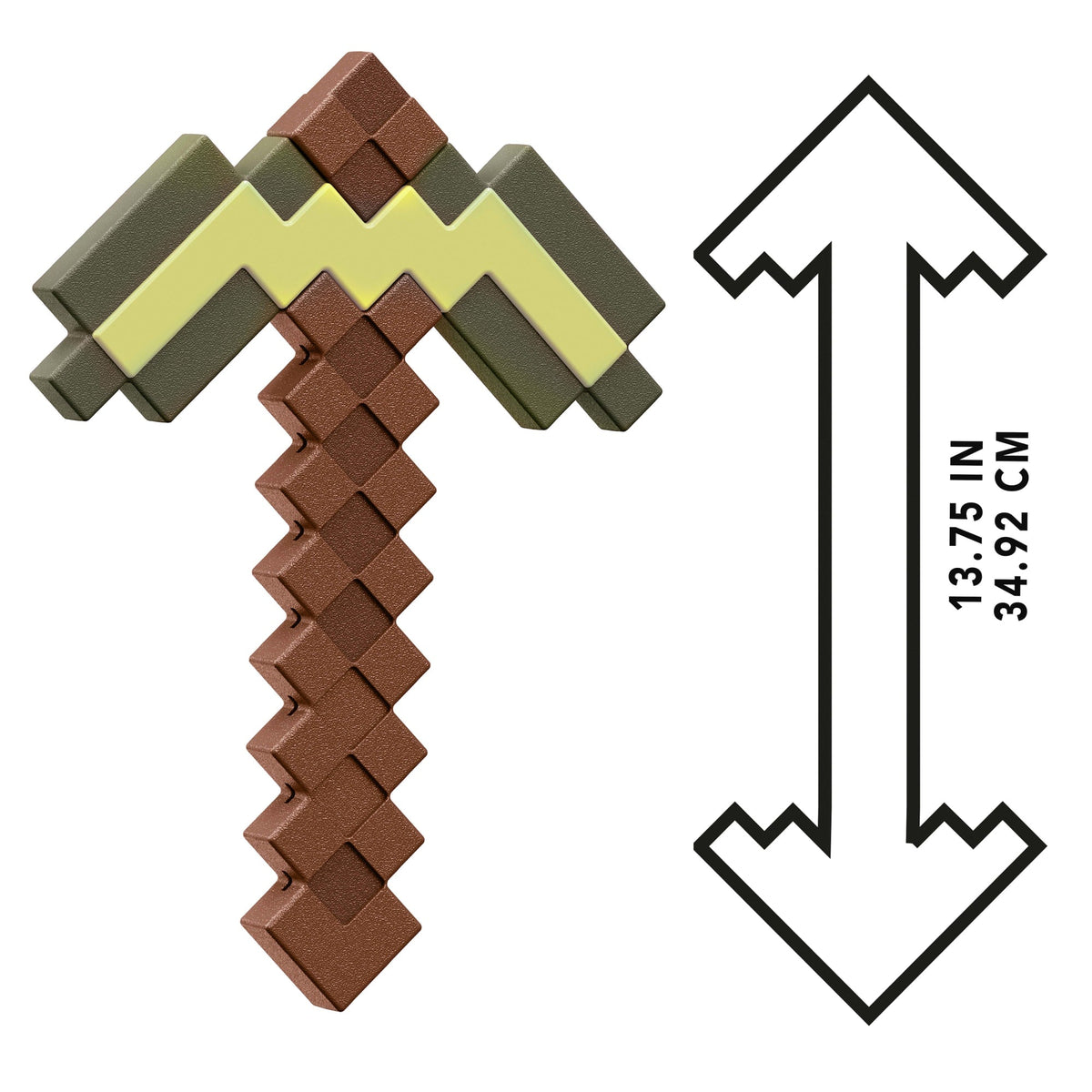 Minecraft Role-Play Toy Accessory Collection, Pixelated Design