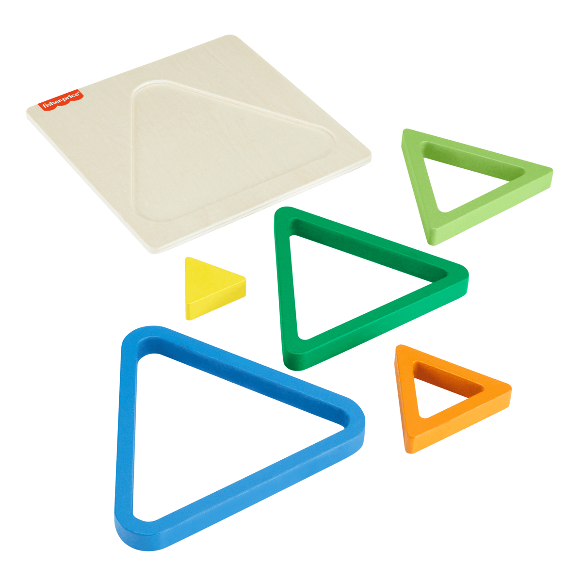 Fisher-Price Juguete para Bebés Rompecabezas Triángulo de Madera