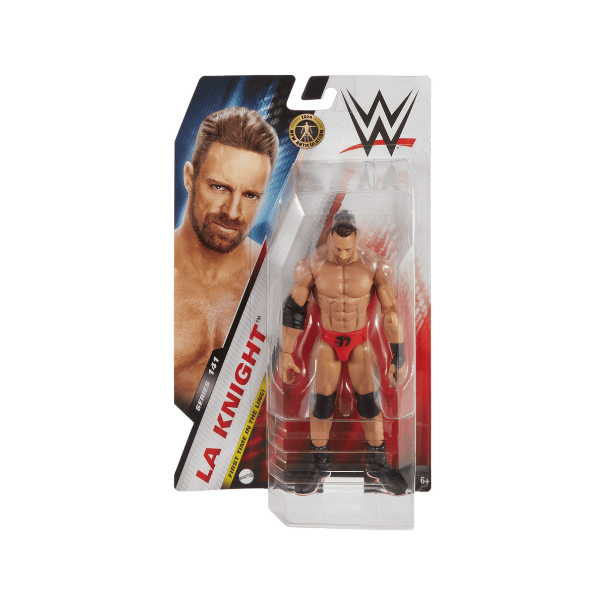 WWE La Knight Action Figure, 6-inch Collectible Superstar With Articulation & Life-Like Look