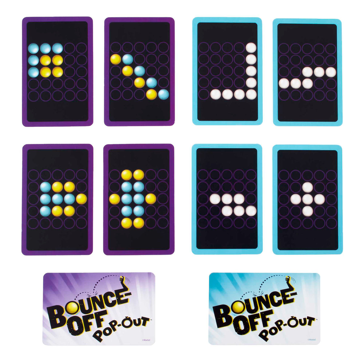 Bounce-Off Chrono Challenge-Jeu D’Ambiance à Partir de 7 Ans