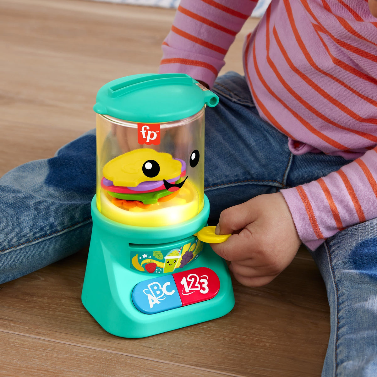 Fisher-Price Rires et Éveil Mélangeur à Boissons Chiffres et Couleurs