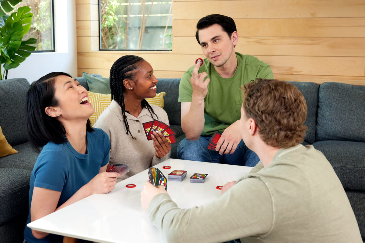 UNO Show ‘Em No Mercy Card Game Expansion Pack For Kid, Adult & Family Nights & Parties