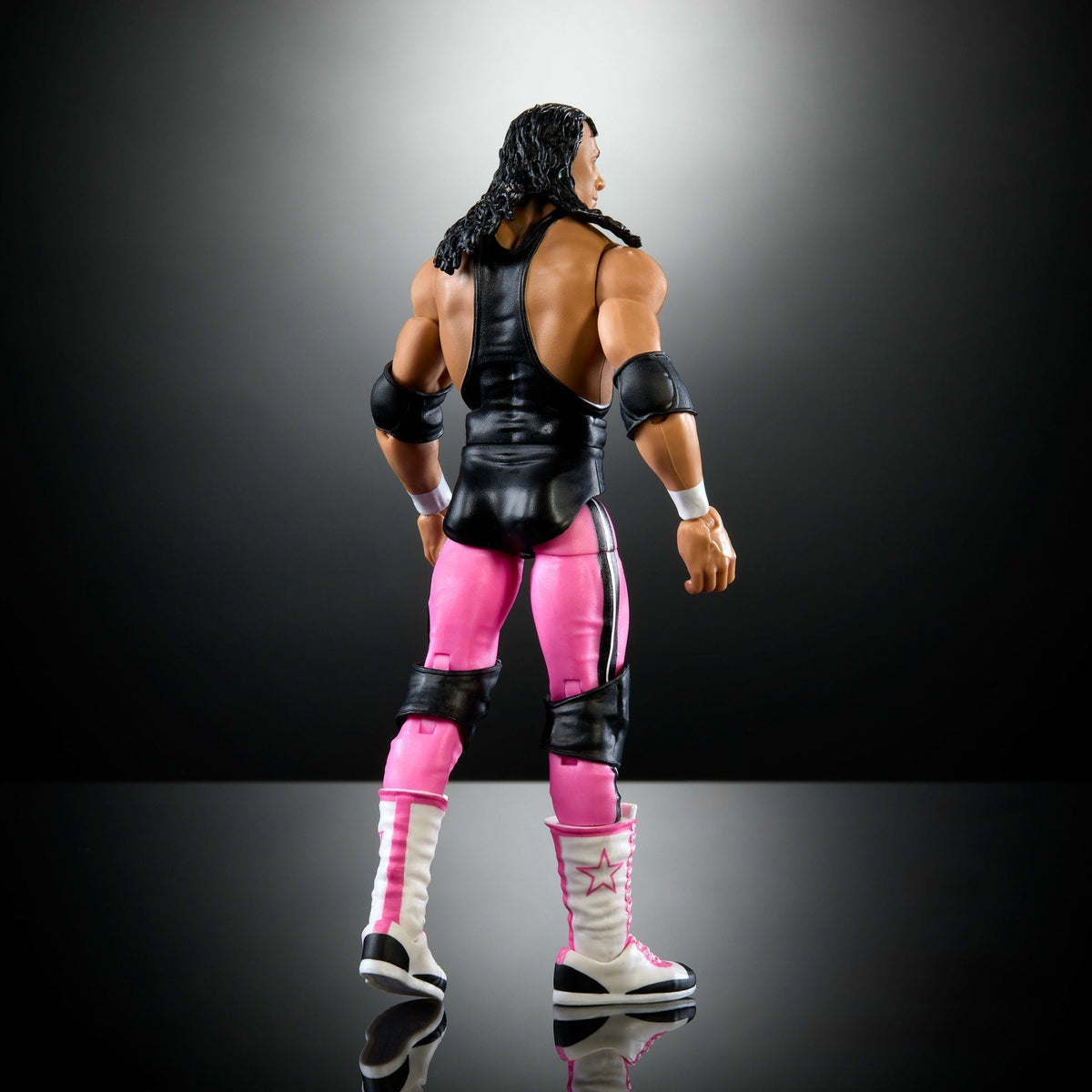 WWE Elite Collection Premium Live EVent Bret Hart Action Figure Set, Wrestlemania Collectible