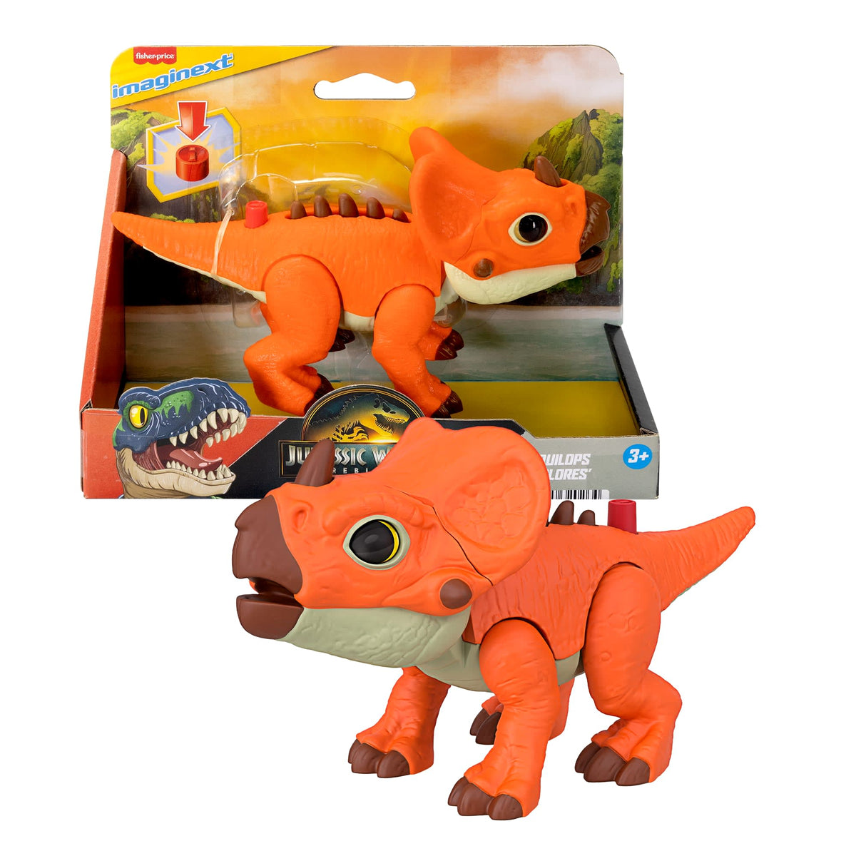 Fisher-Price-Jurassic World: Renaissance-Figurine Aquilops