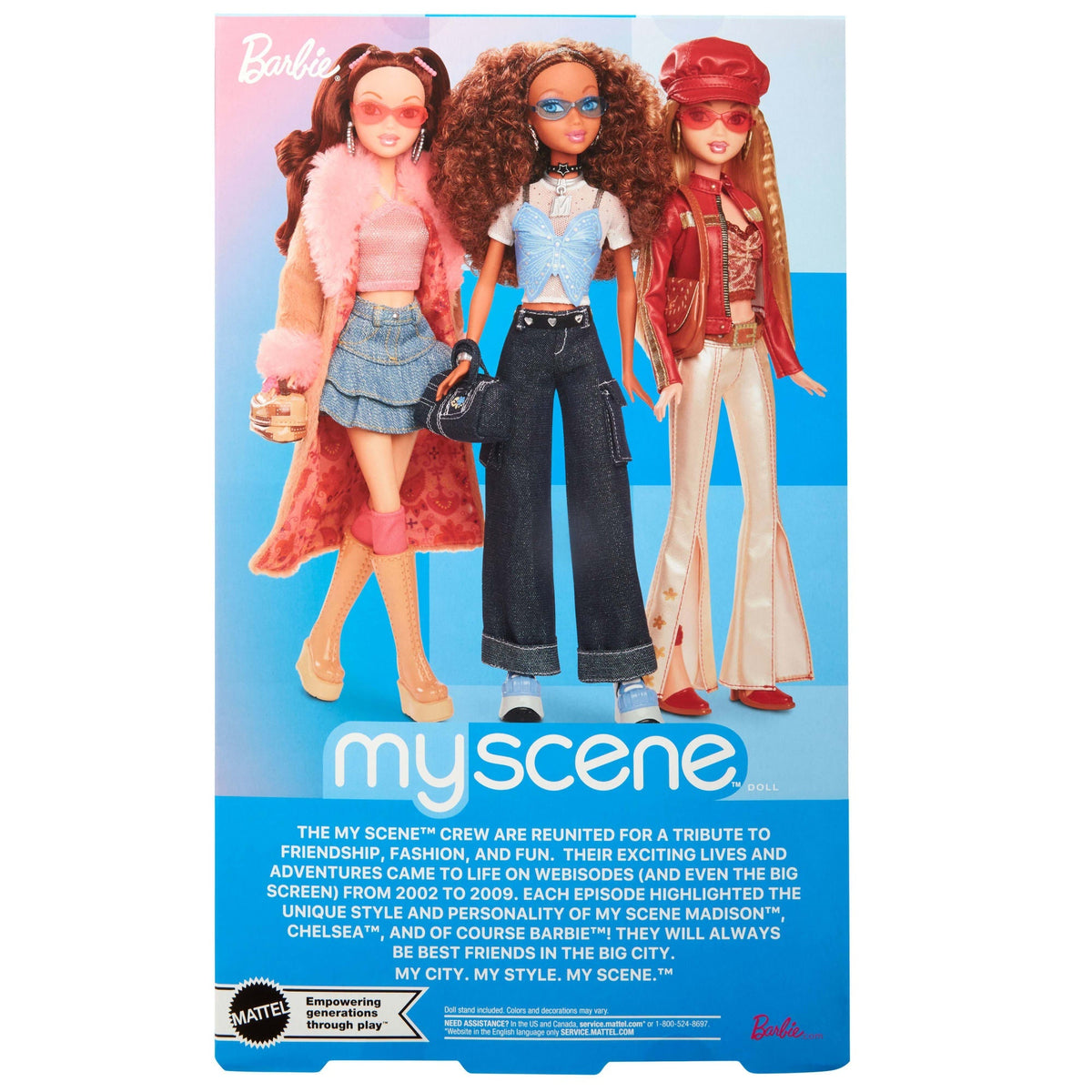 Barbie Signature My Scene Madison Collector Doll in Y2K-Inspired Outfit With Premium Accessories