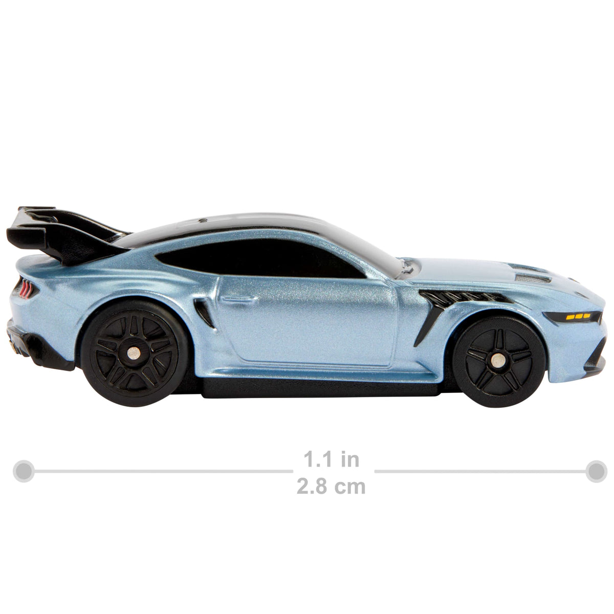 Hot Wheels RC 1:64 Scale Ford Mustang Gtd, Battery-Powered Remote-Control Toy Car