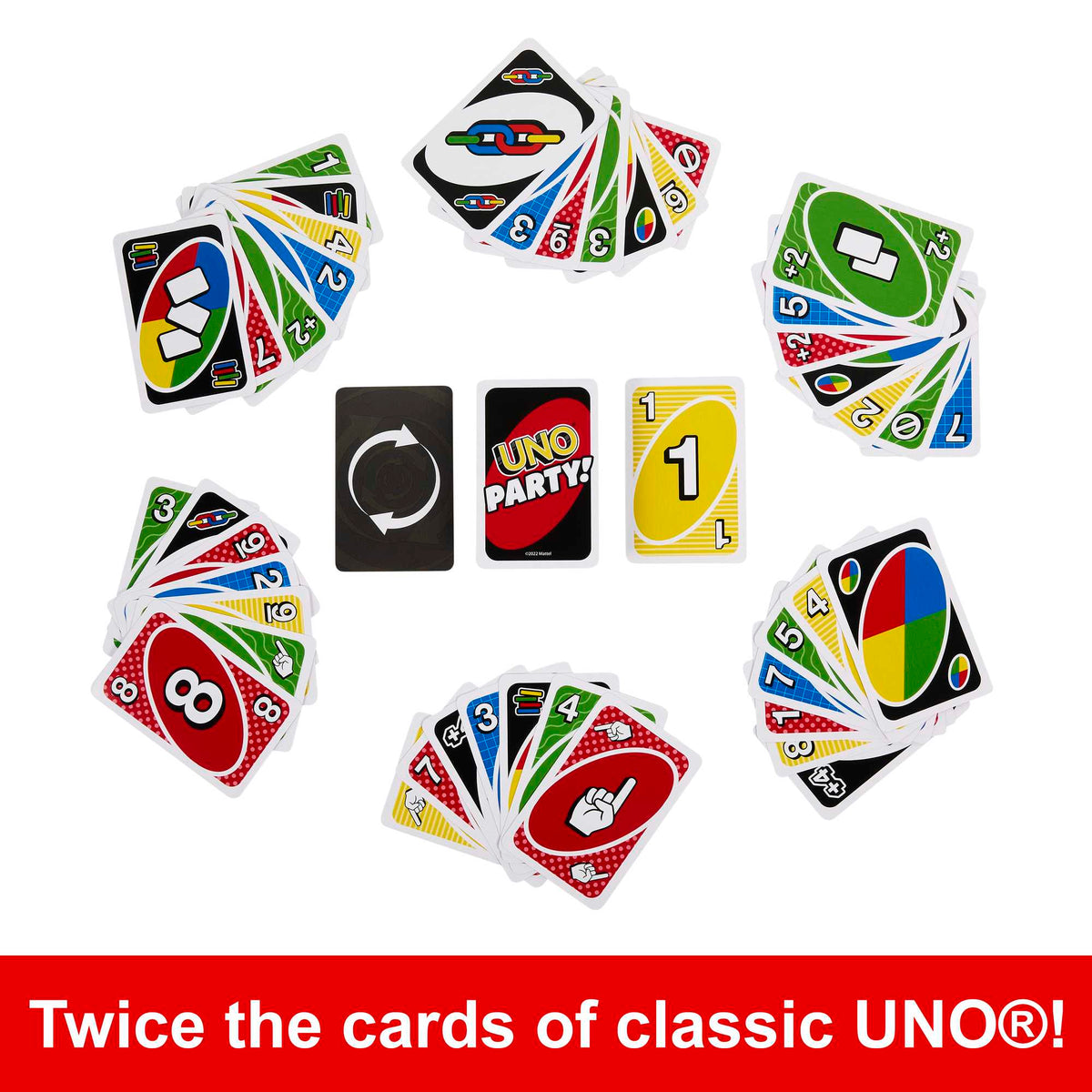 UNO Party Family Card Game For Kids And Adults