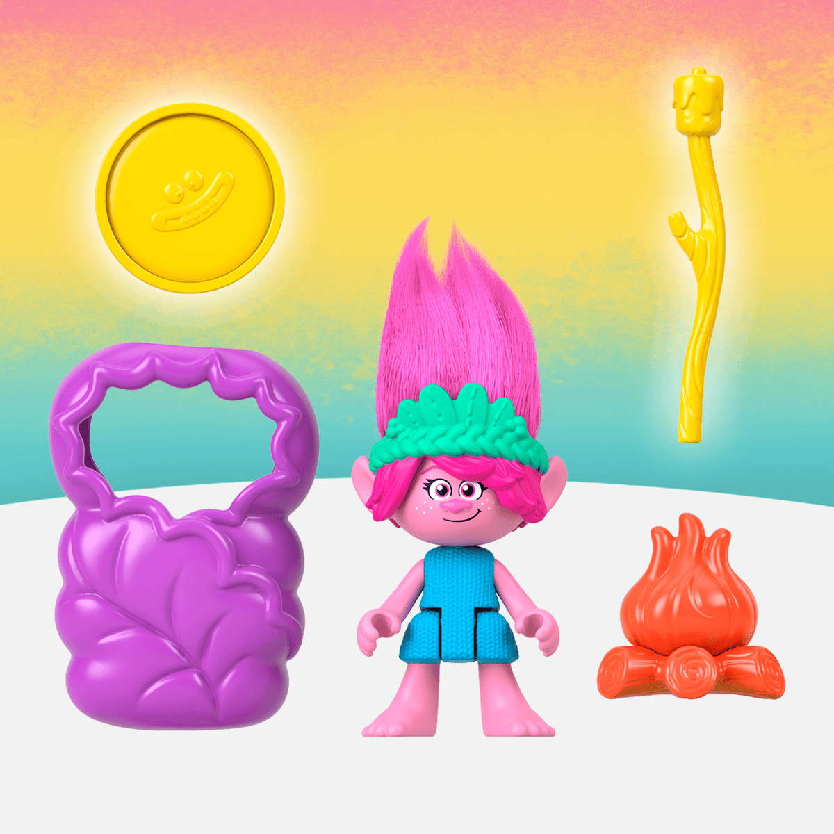 Imaginext  Dreamworks Trolls  Coffret  Camping Fleurs Souriantes