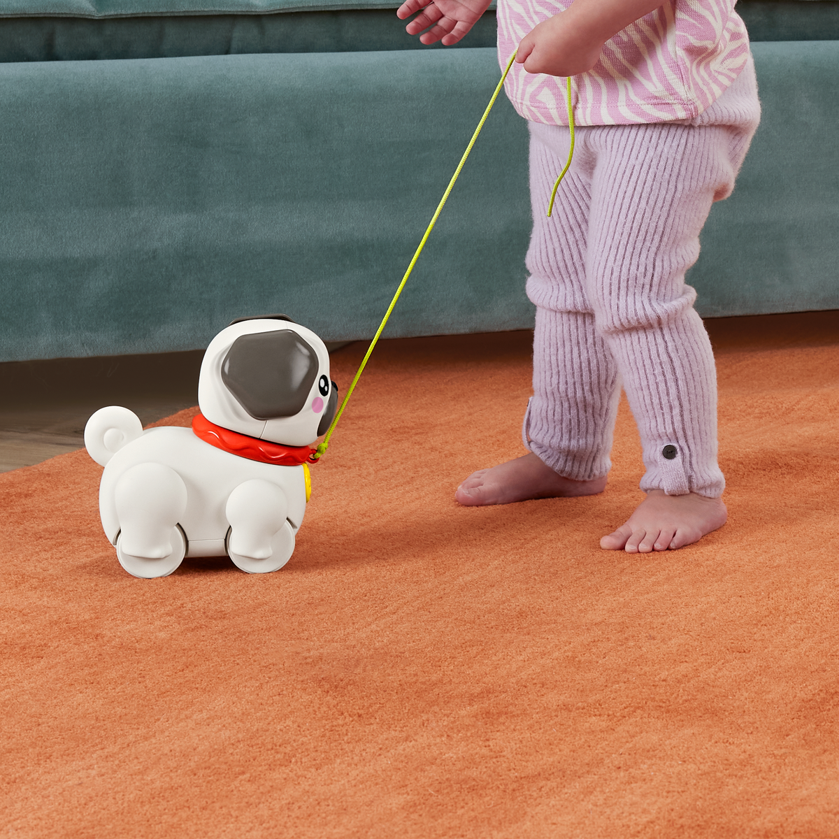 Fisher-Price-Mon Carlin à Promener-Jouet à Tirer Pour Bébé