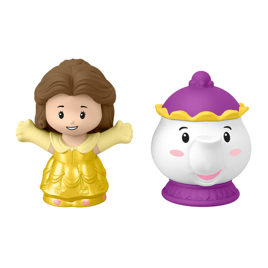 Little People Disney Princesa Juguete para Bebés Figuras de Bella y Potts