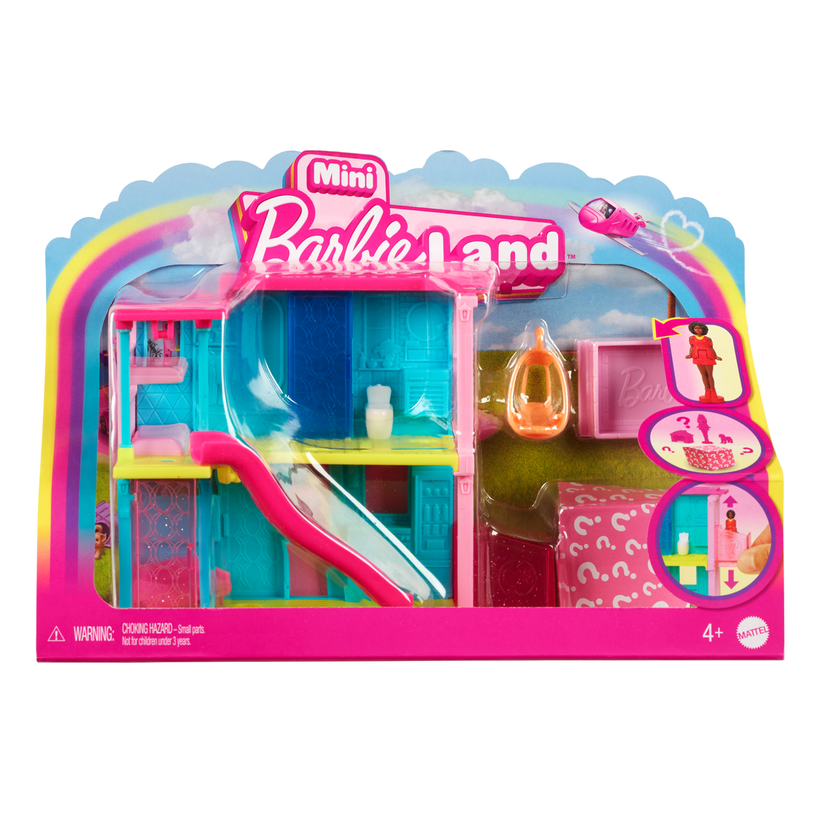 Barbie  Mini Barbieland  Coffrets  Maison de Poupée, Poupée 3,81 Cm