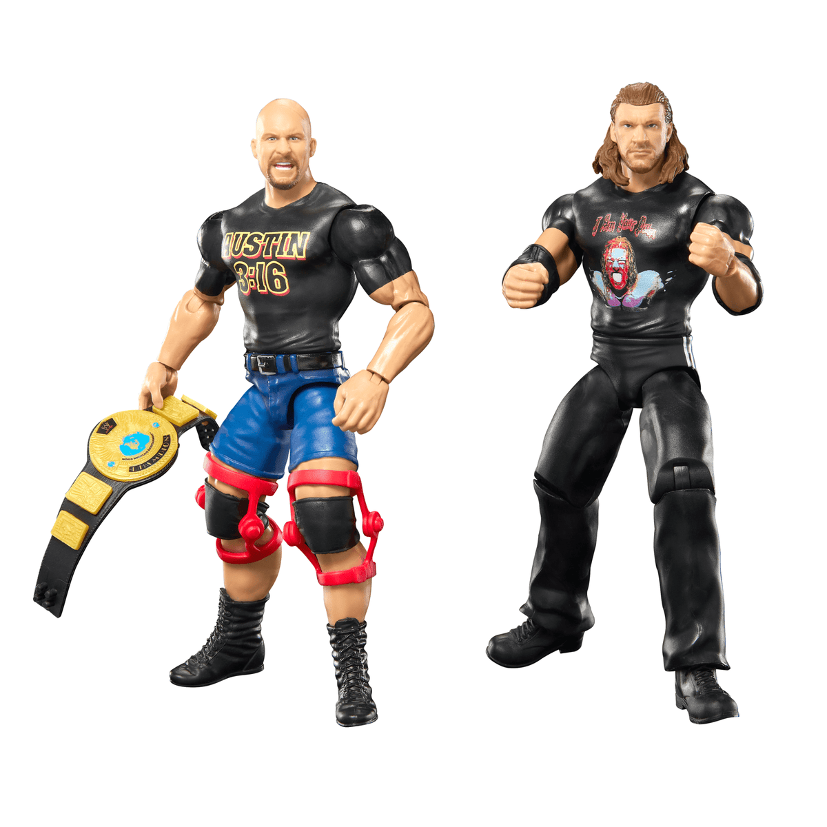 WWE Championship Showdown Stone Cold Steve Austin & Triple H 2-Pack
