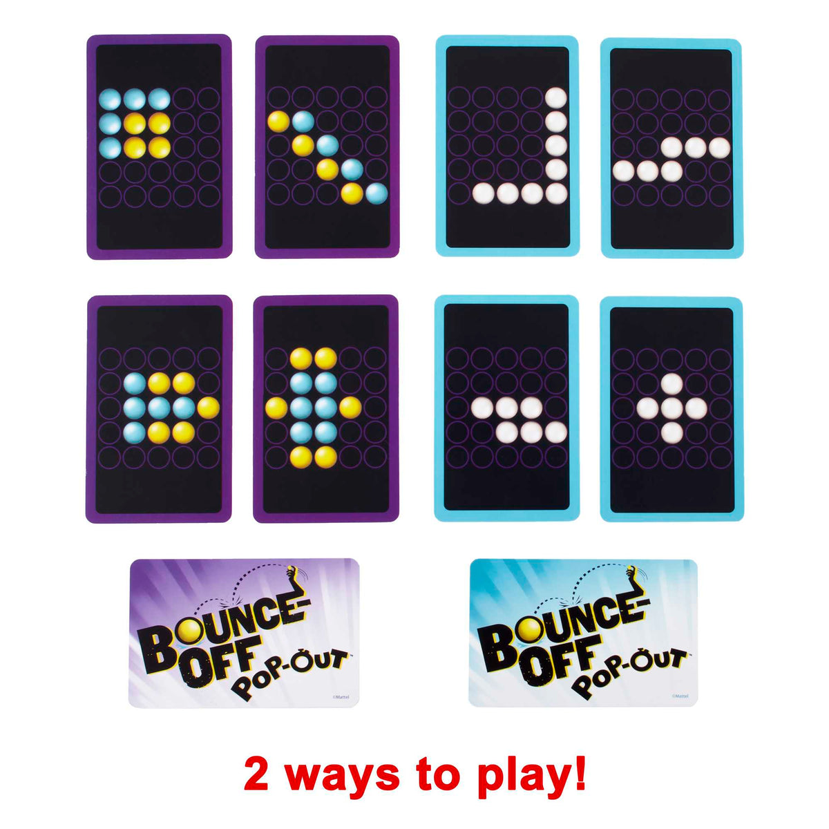 Bounce-Off Pop-Out Party Game For Family, Adults And Game Night