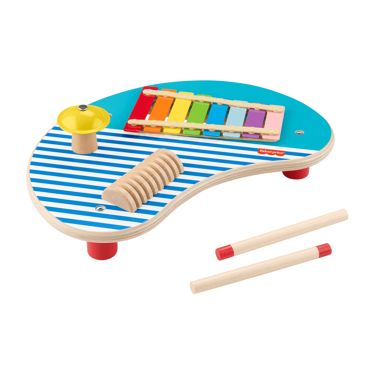 Fisher-Price Juguete para Bebés Mesa Musical de Actividades de Madera