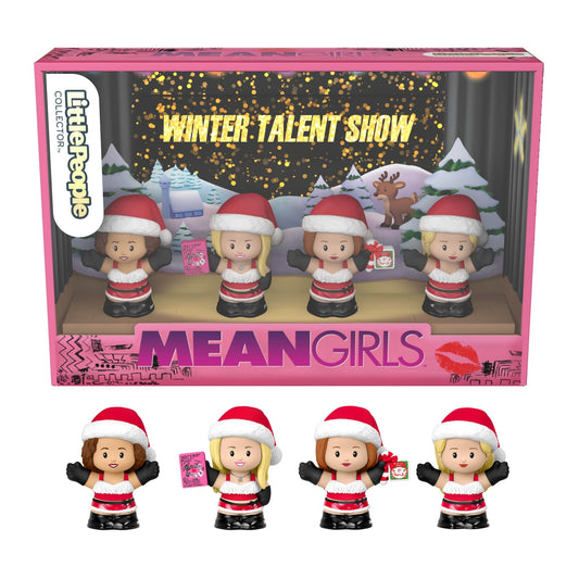 Little People Collector Mean Girls Movie Special Edition Holiday Set For Adults & Fans, 4 Figures