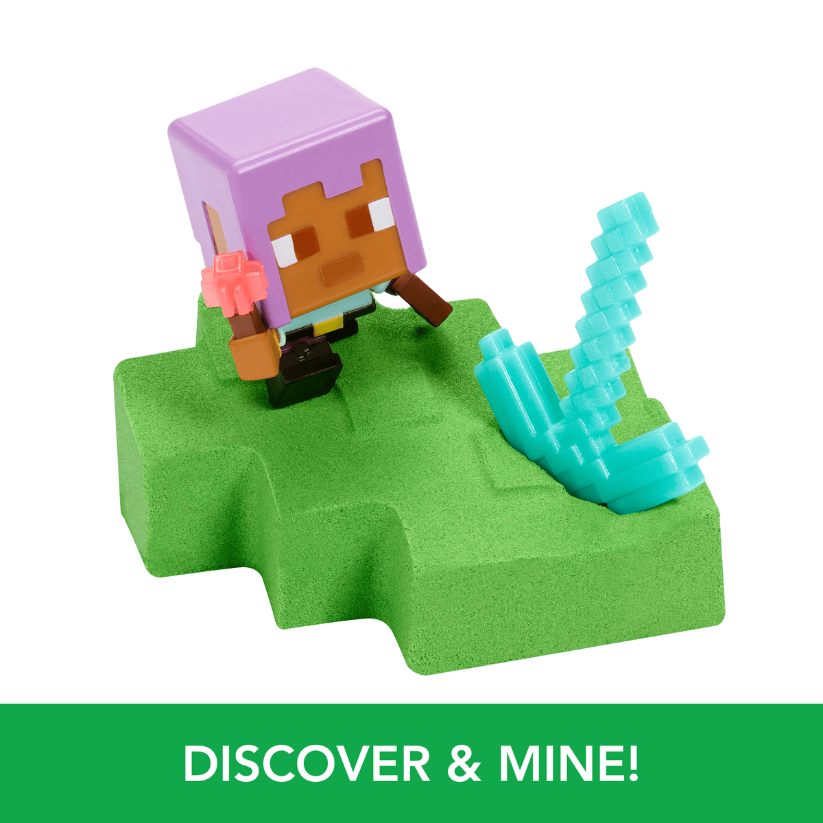 Minecraft Mini Mode Potion Brewing Action Figures With Color Reveal (Characters May Vary)