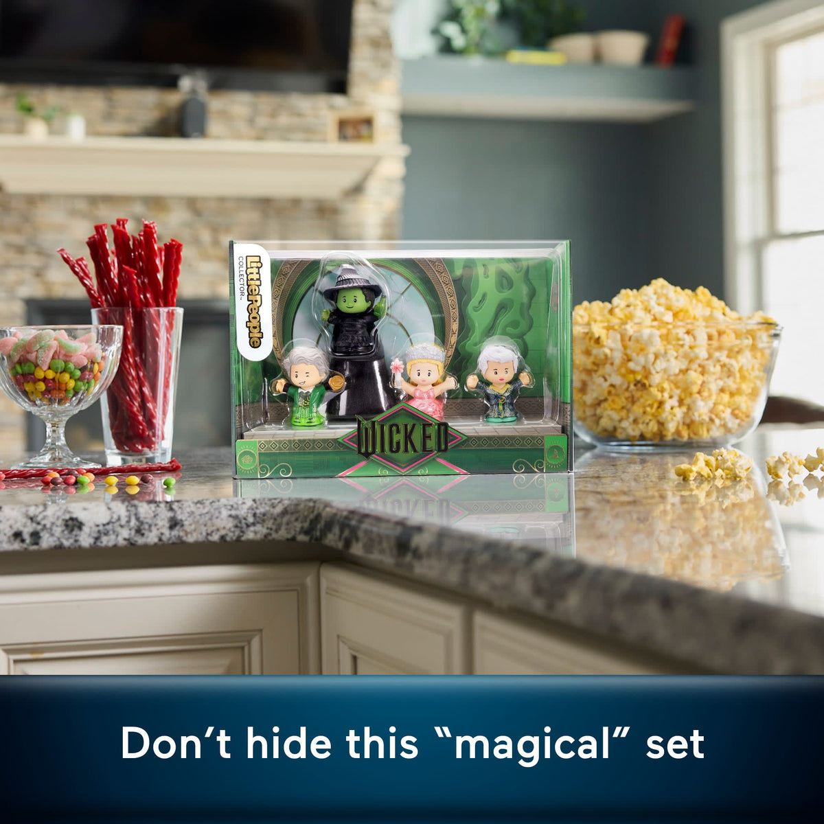 Little People Collector Wicked The Musical Movie Special Edition Set For Fans, 4 Figures