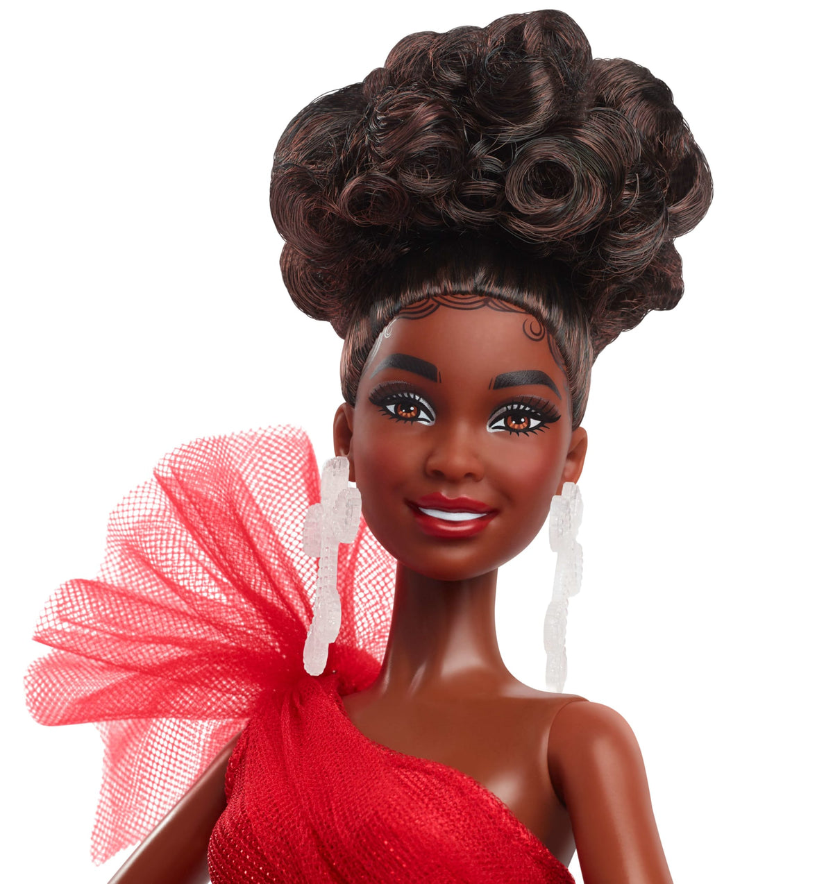 Barbie Signature 2024 Holiday Barbie Fashion Doll, Seasonal Collector Gift, Brown Hair With Plaid Gown