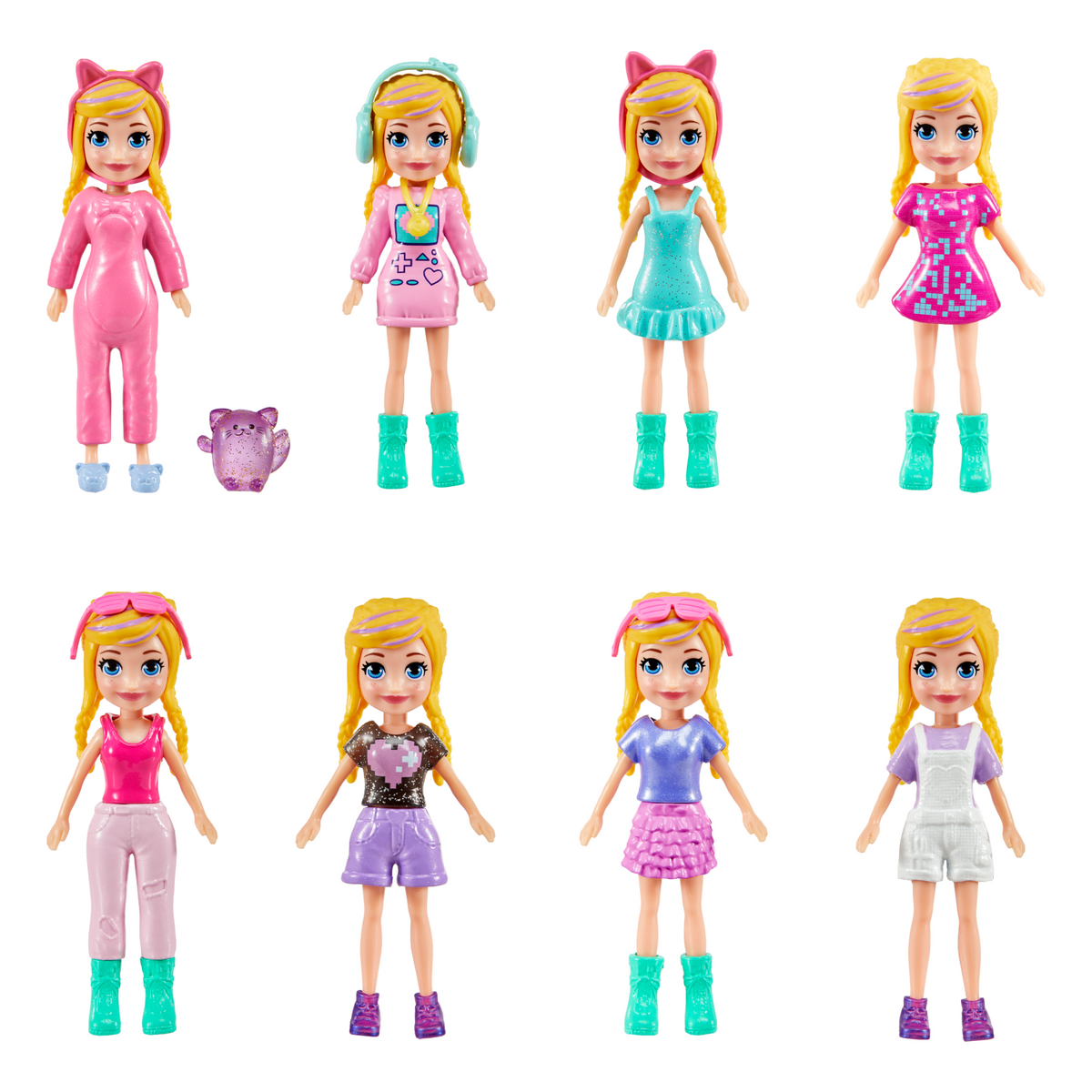 Polly Pocket  Coffret Mode Moyen  Poupées et Accessoires de Mode