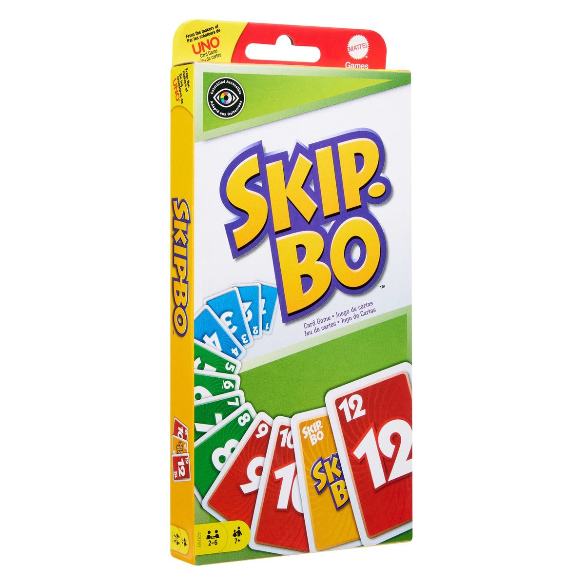 Mattel Games Juego de Cartas Skip-Bo
