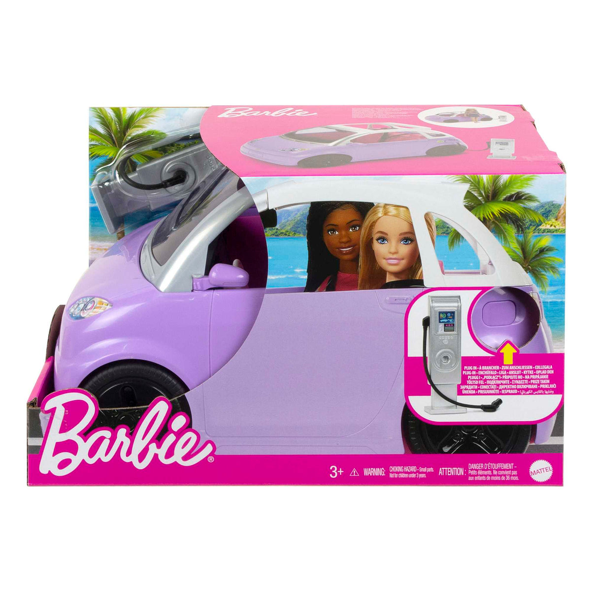 Barbie Car, Kids Toys, “Electric Vehicle” With Charging Station