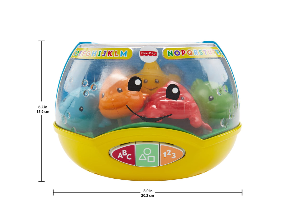 Fisher-Price Laugh & Learn Magical Lights Fishbowl Baby & Toddler Musical Learning Toy