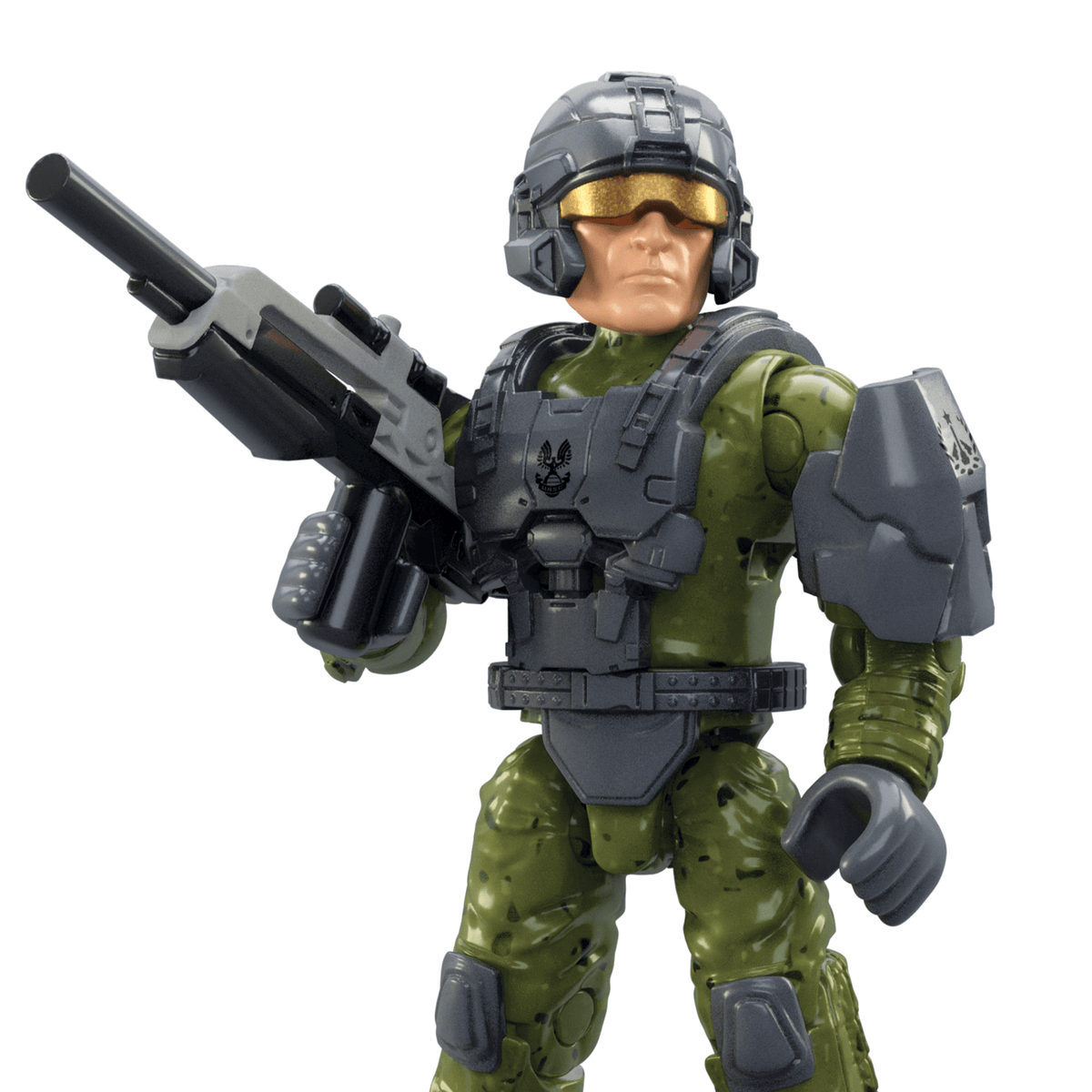 Mega  Halo  Coffret de Construction  Mongoose Fleetcom, 2 Figurines