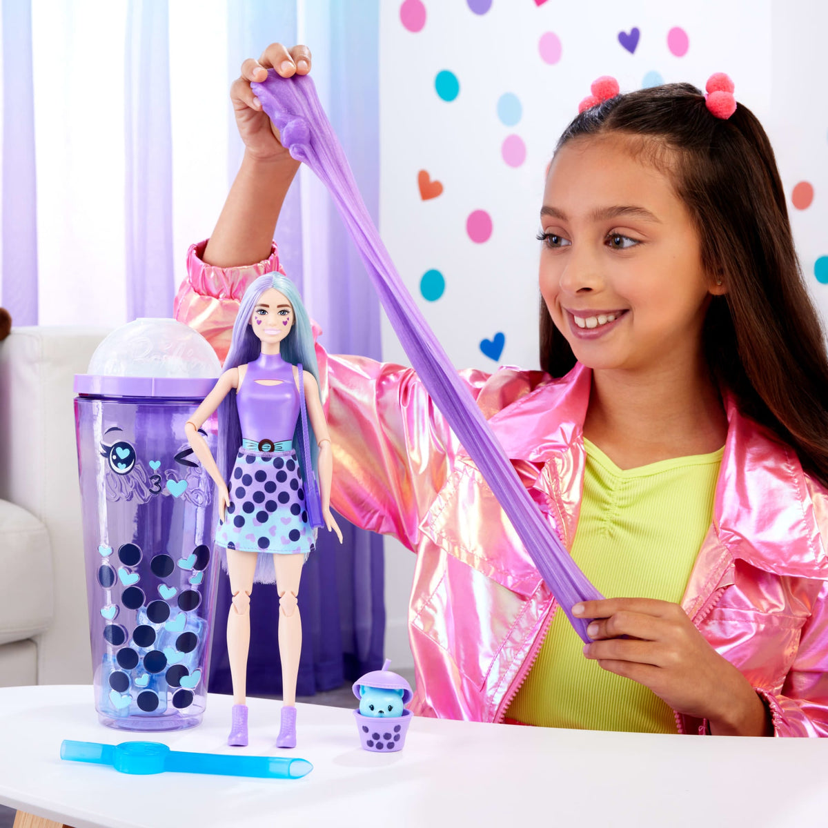 Barbie Pop Reveal Bubble Tea Series Fashion Doll & Accessories Set With 8 Surprises