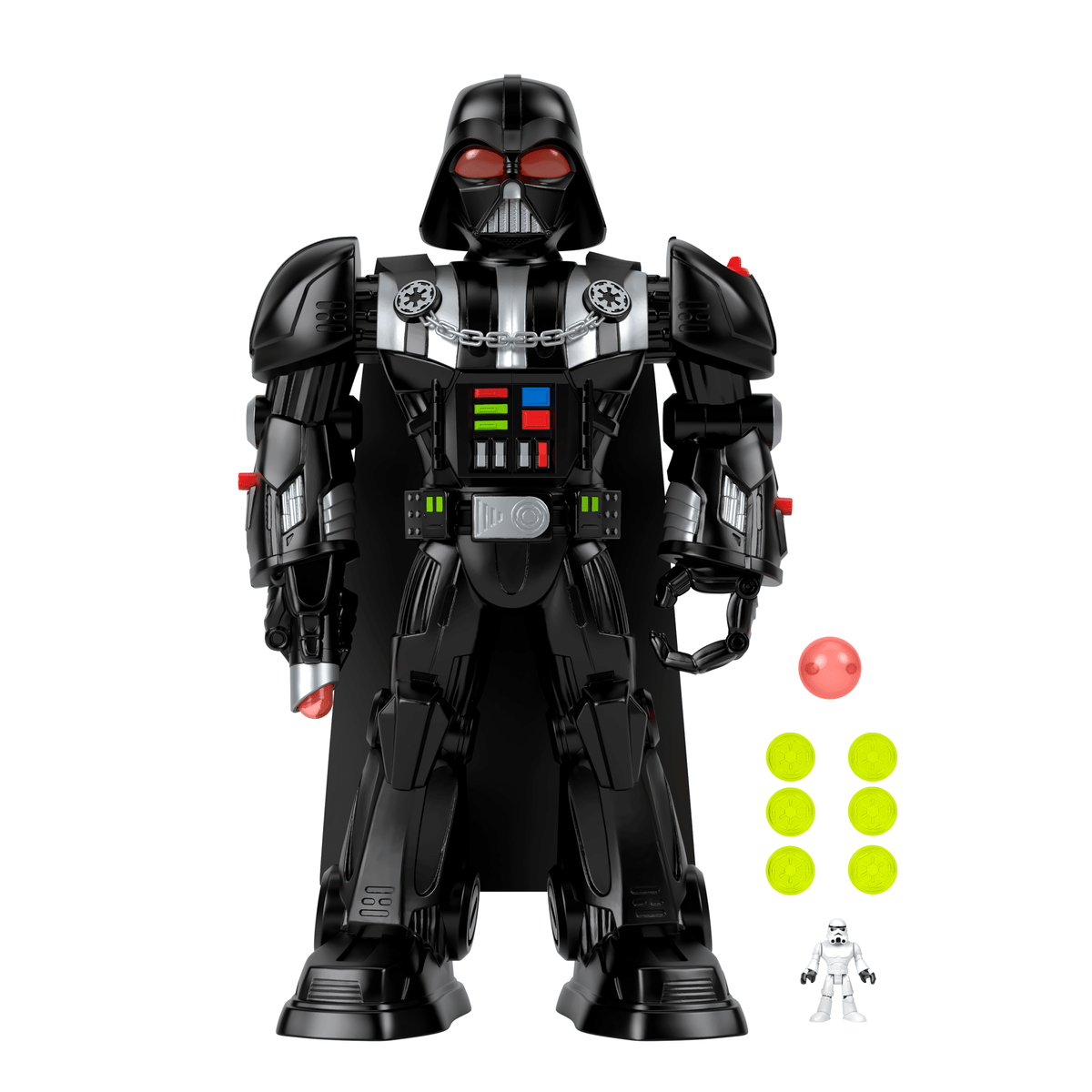 Imaginext Star Wars Robot Dark Vador, 60+ Cm, Clé Stormtrooper