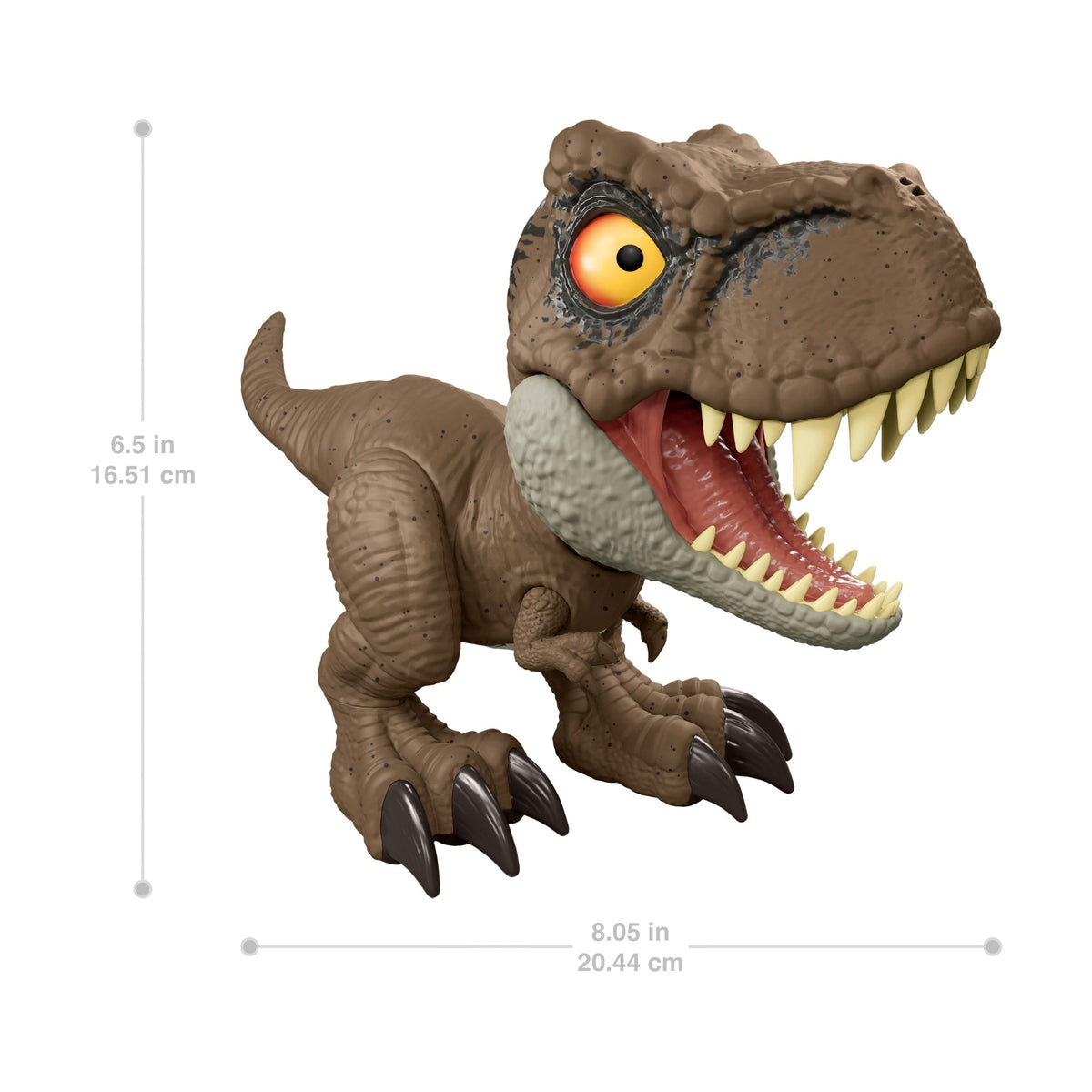 Jurassic World Roar Command Tyrannosaurus Rex Dinosaur Figure Toy, Records, Plays & Roars, T. Rex