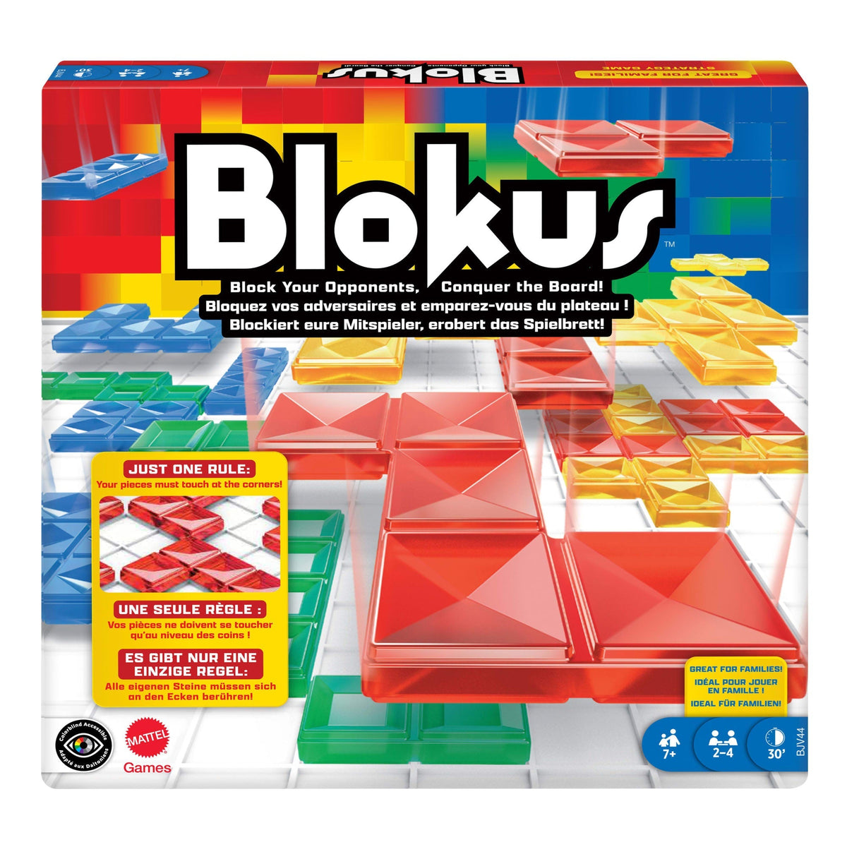 Mattel Games Juego de Mesa Blokus