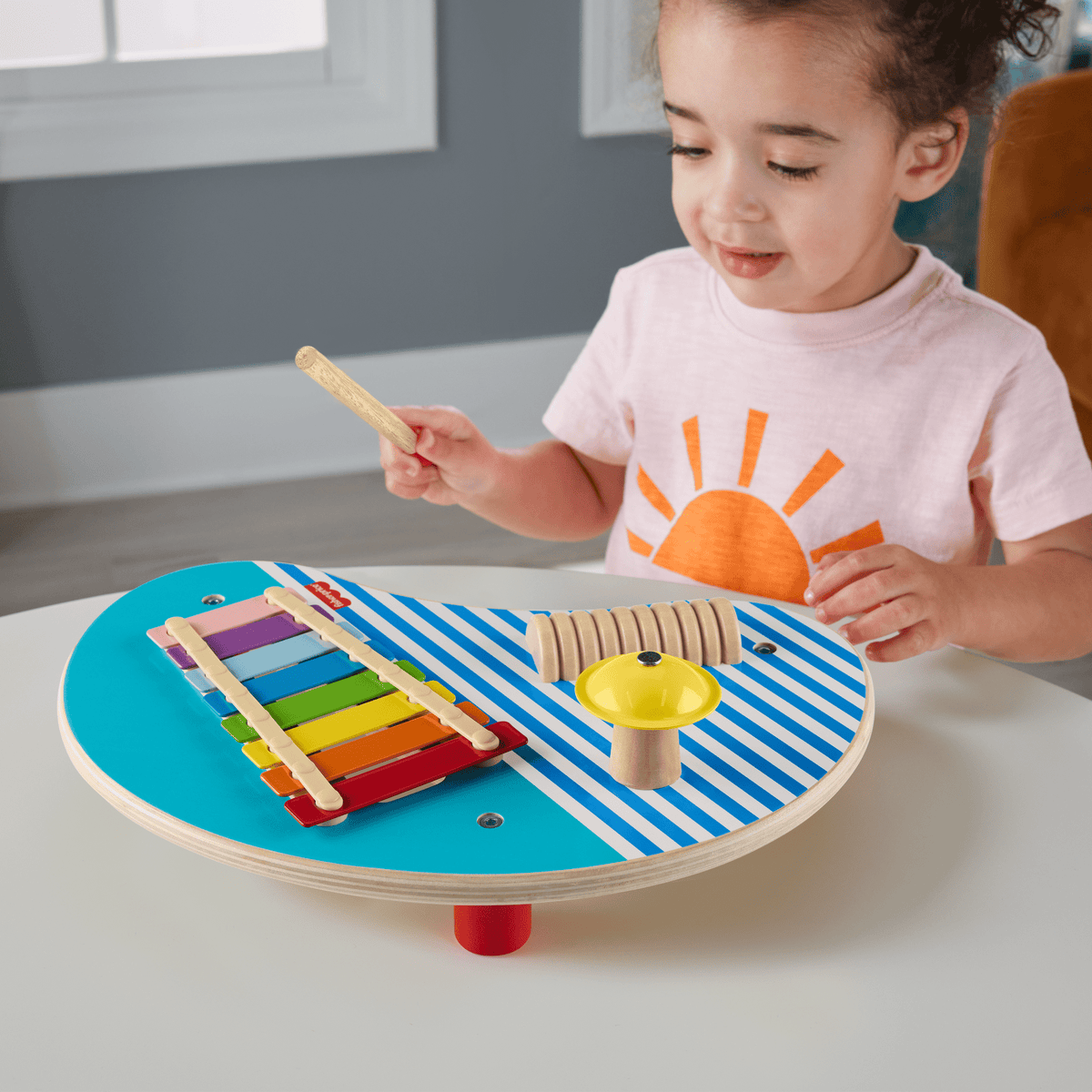 Fisher-Price Juguete para Bebés Mesa Musical de Actividades de Madera