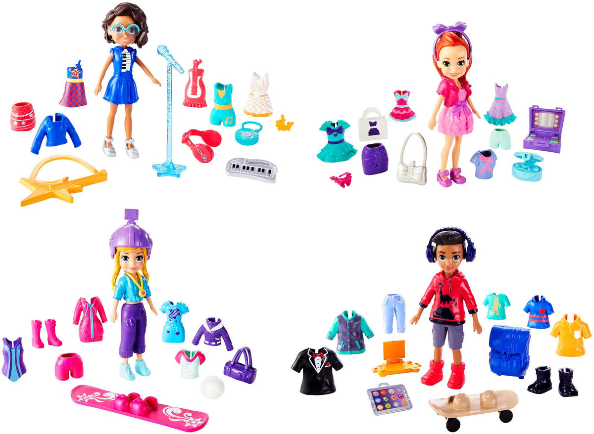 Polly Pocket Super Coffret Style Escouade