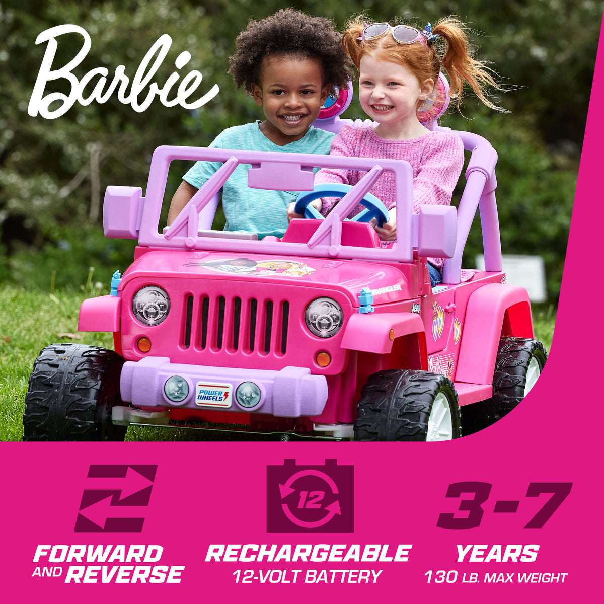 Power Wheels Barbie Jeep Wrangler