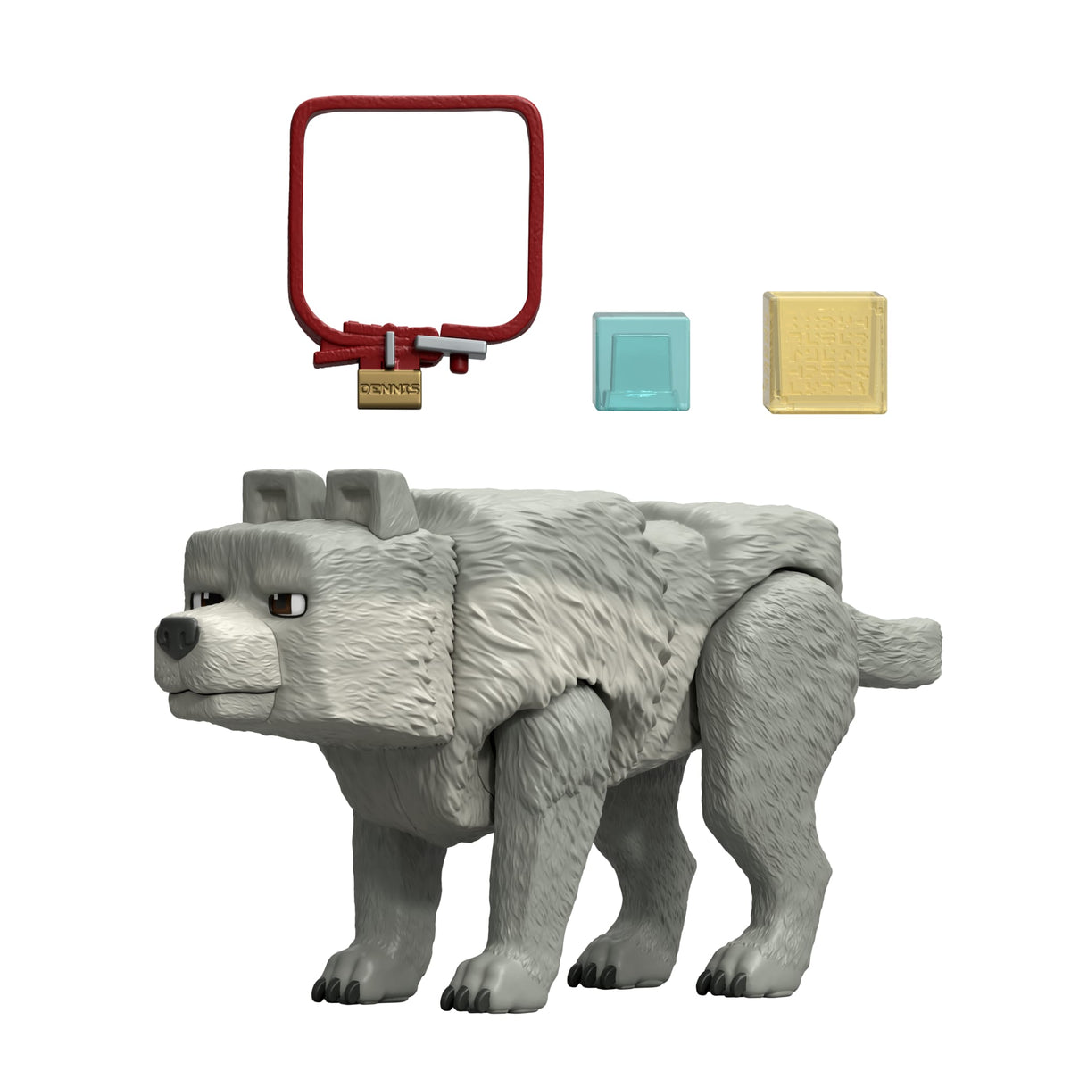 Minecraft – Figurine Articulée de 8,25 Cm et Access. – dennis Le Loup