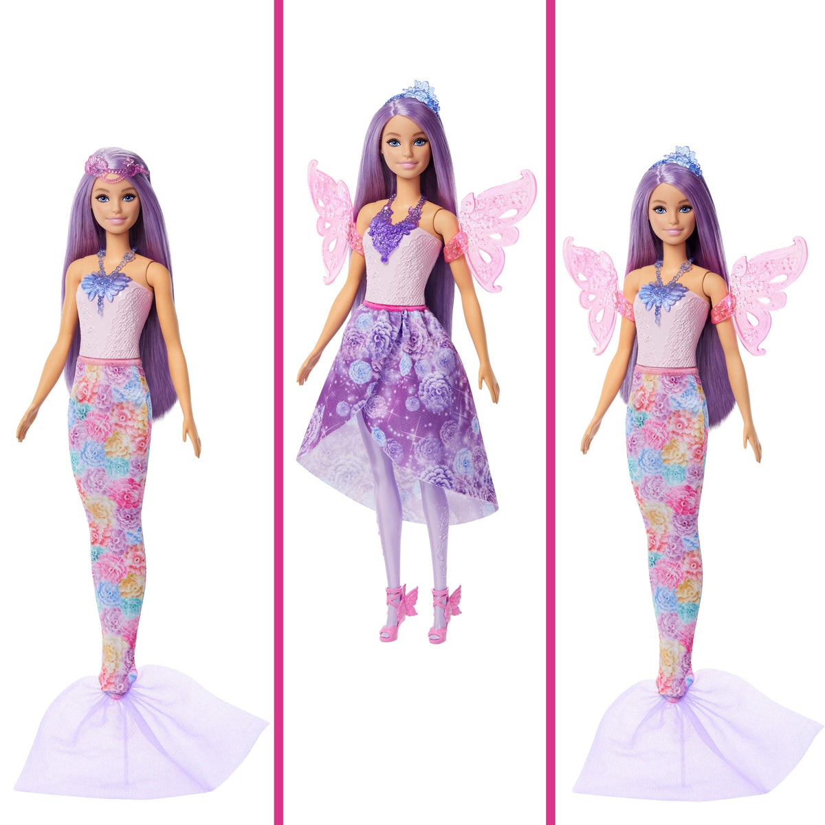 Barbie  Fantaisie  Poupée  Coffret Déguisements Fantastiques